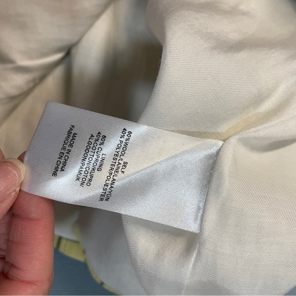 TIBI checker printed plaid wrapping blazer jacket - Picture 11 of 12